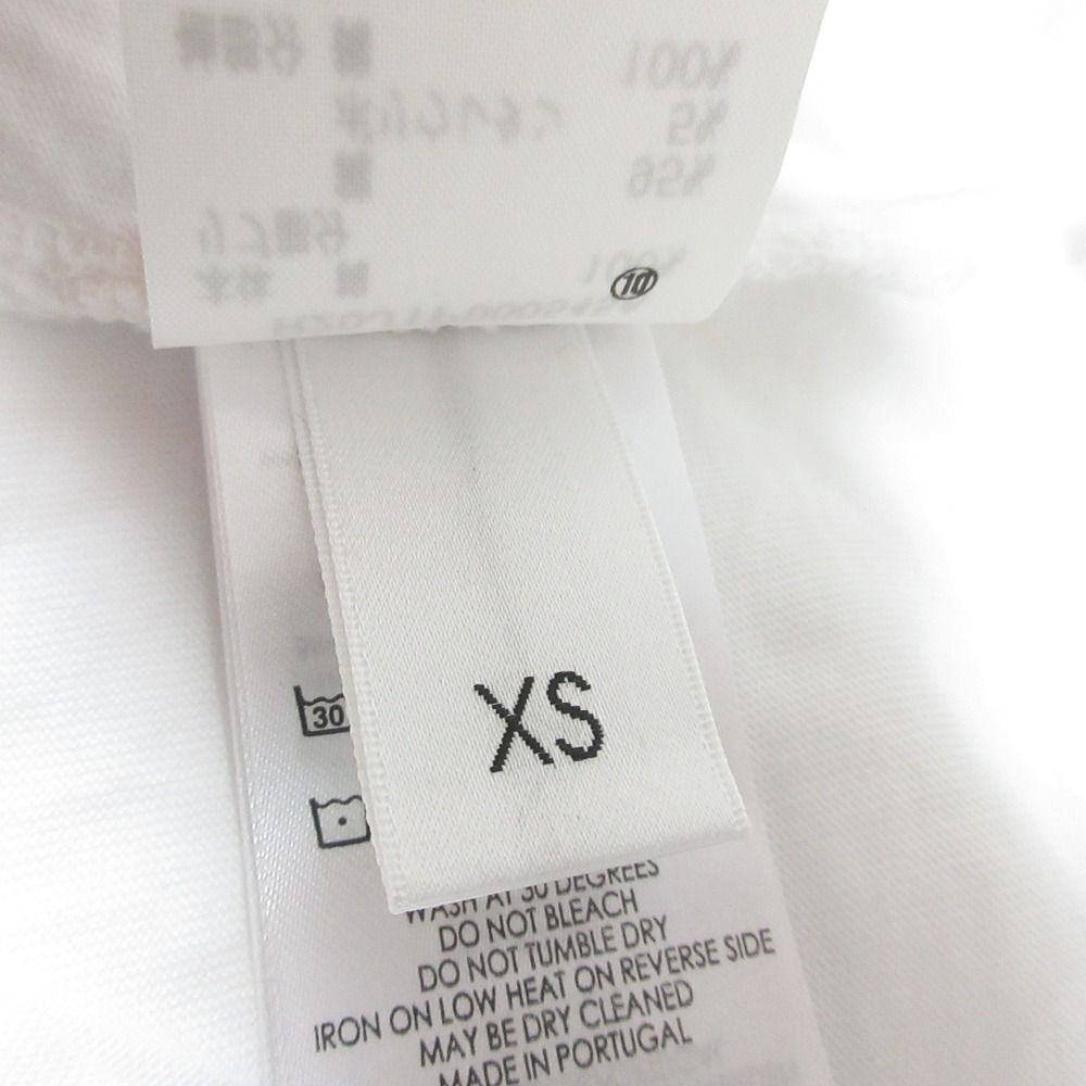 美品 Victoria Beckham ヴィクトリア ヴィクトリアベッカム フレアスリーブ 五分袖 カットソー プルオーバー XS ホワイト レディース 古着 中古 Victoria Victoria Beckham. - 美品 Victoria Beckham