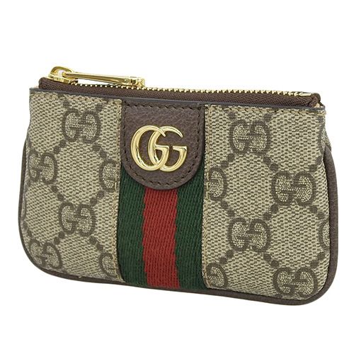 GUCCI(グッチ) オフィディア GG キーケース キーリング付き 小銭入れ  