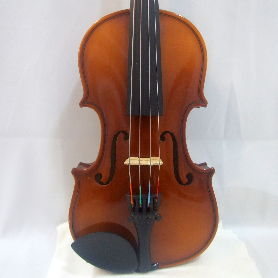 鈴木バイオリン 1|10 分数 2008年 SUZUKIVIOLIN ケース 弓 松脂 アルファユー搭載 鳴り良い