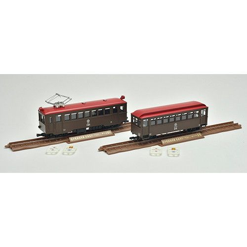 315490 鉄道コレクション(鉄コレ) ナローゲージ80 猫屋線直通急行「やまねこ」 デハ101+ホハフ25 2両セット(動力無し) HOナローゲージ 鉄道模型 TOMYTEC(トミーテック) Amazon | 鉄道コレクション 鉄コレ ナローゲージ80 猫屋線 直通