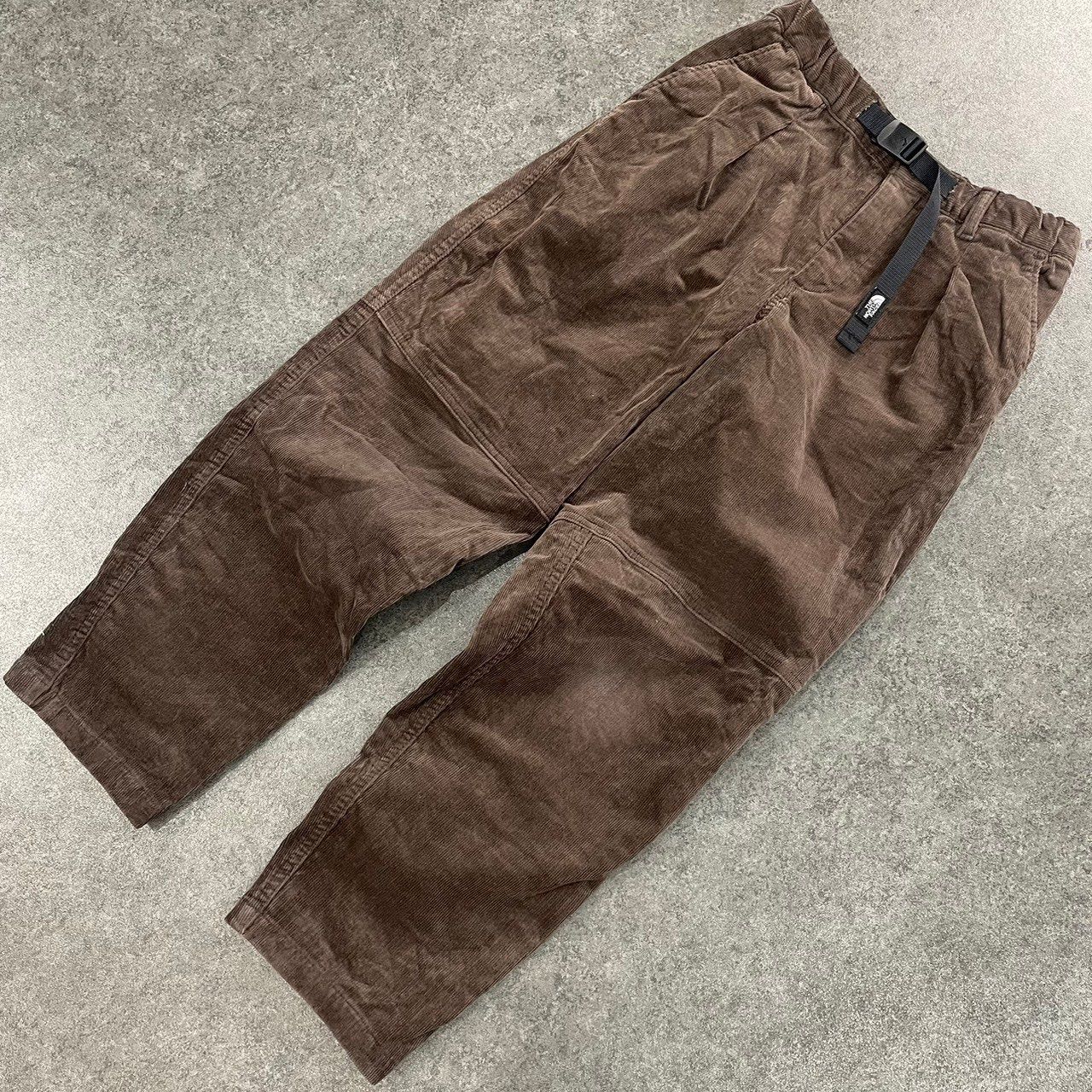 美品ザノースフェイスベルト付きグラナムコードパンツコーデュロイL