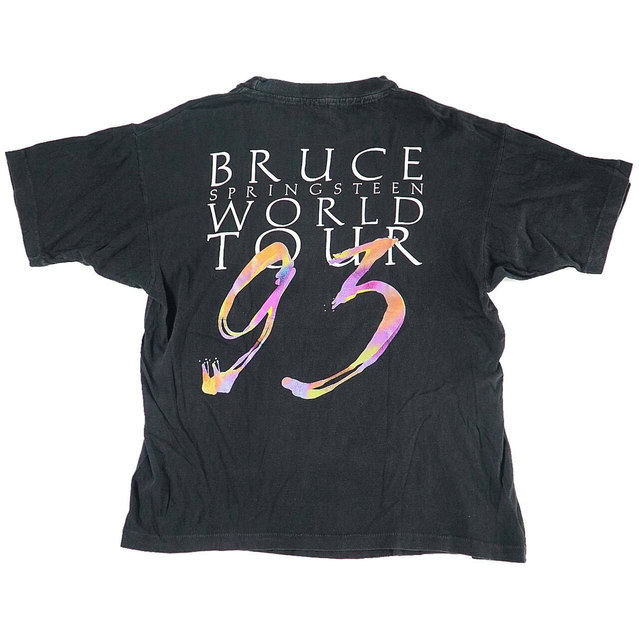 USED]BRUCE SPRINGSTEEN 1993 World Tour バンド T-Shirt - メルカリ