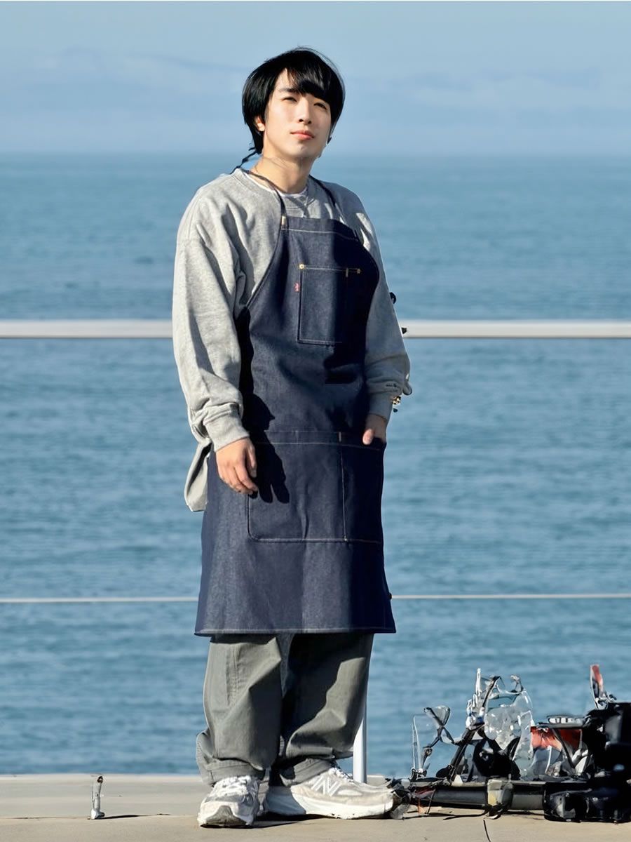 エプロン リーバイス ジーンズエプロン Levi's ワン
