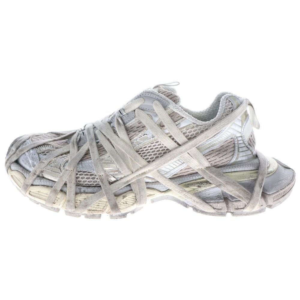 BALENCIAGA バレンシアガ 3XL Sneaker Extreme Lace 3XL ダメージ加工エクストリームレース ローカットスニーカー グレー 778698