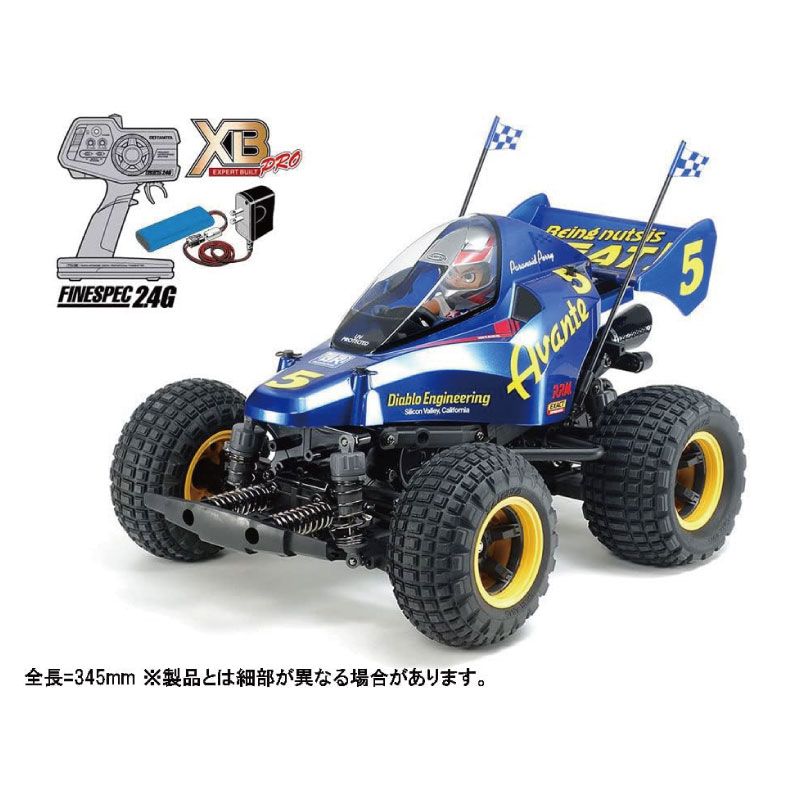 メーカー正規品 TAMIYA タミヤ XB コミカル アバンテ GF-01CBシャーシ 1|10RC 電動RCカー 完成モデル