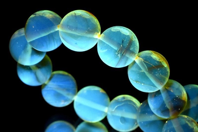 １点物 全粒内包 入荷 虫入りアンバー琥珀 9mm ブレスレット パワーストーン 天然石 _MA8446 WWW_NOITHATQUANGTHANH_NET