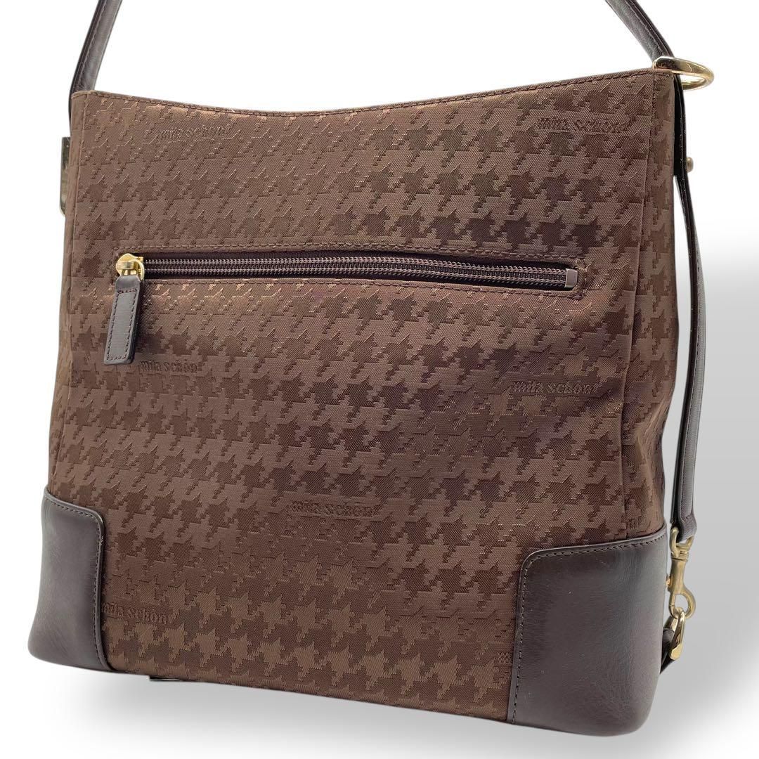 美品 mila schon ミラショーン 2way ワンショルダーバッグ - メルカリ