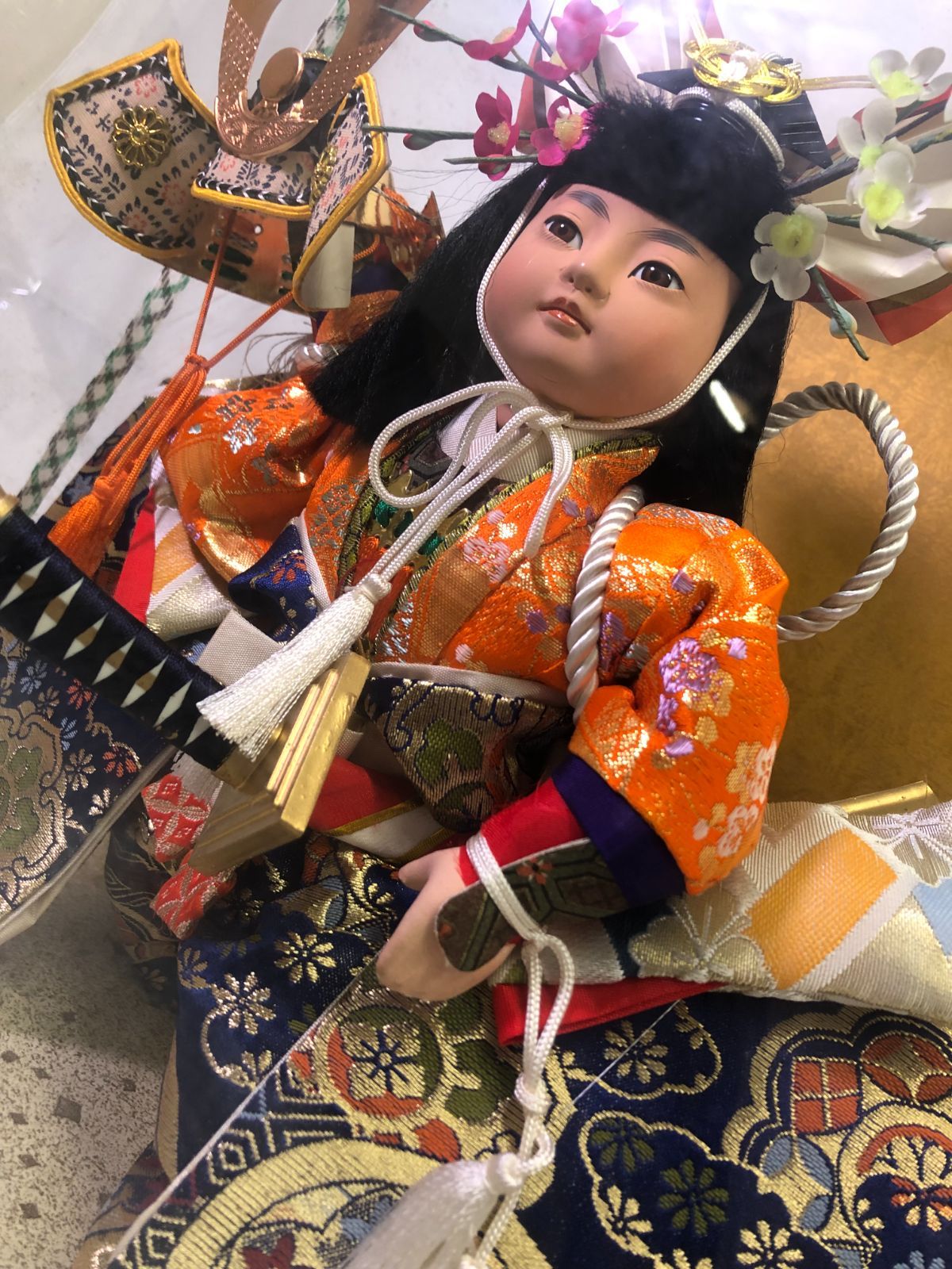 端午の節句 五月人形 兜差