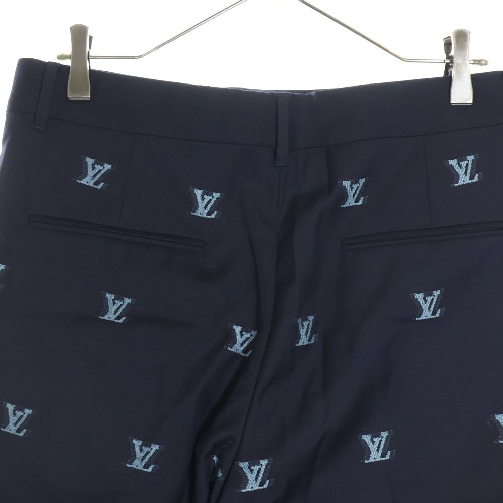 ルイヴィトン　LVロゴ　パンツ　LOUIS VUITTON LOUIS VUITTON (ルイヴィトン) 23AW LVロゴジャガードスラックス