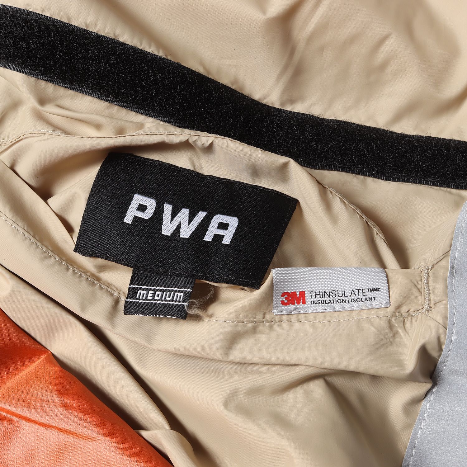 新品同様 PWA プア ベスト サイズ:M 22AW ミステリーボックス リバーシブル 中綿 ベスト MYSTERY BOX ベージュ オレンジ  アウター ジャケット ブルゾン【メンズ】 - メルカリ