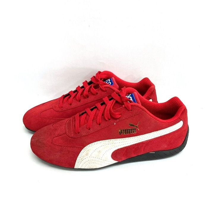 PUMA プーマ 307171 SPEED CAT OG SPARCO スピードキャット スニーカー レッド size26.5cm