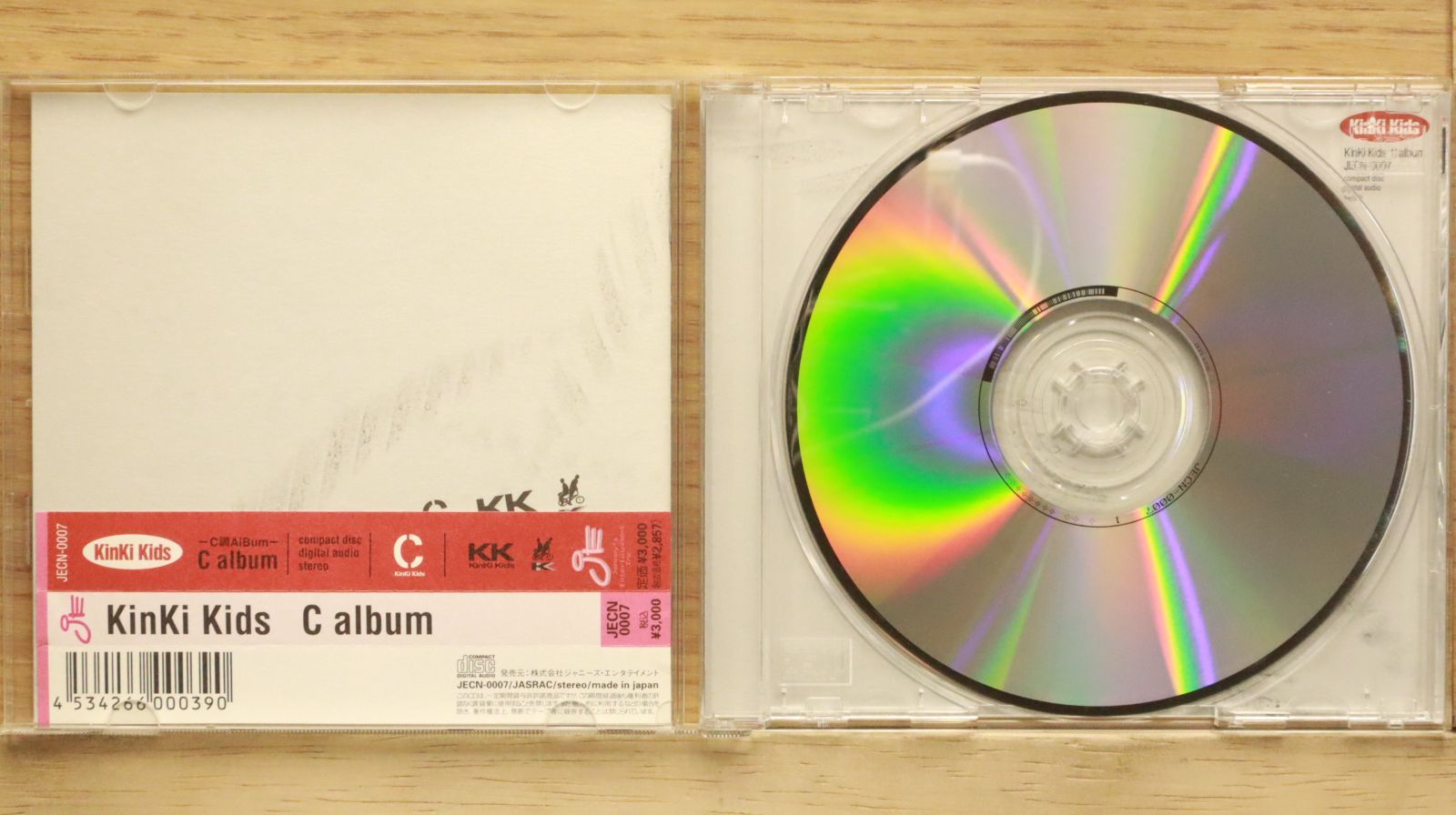 国内盤CD☆キンキキッズ/KinKi Kids□ C Album 【JECN0007
