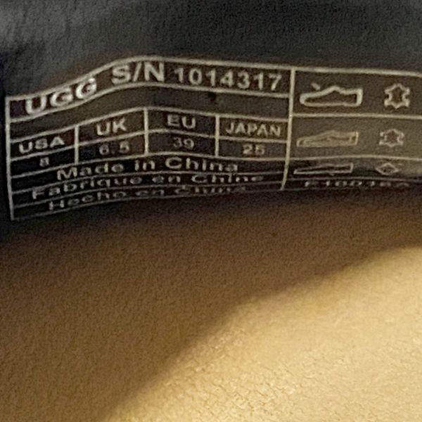 アグ UGG フラットシューズ モカシン ローファー スゼット ネイビーブルー レザー 25cm レディース 5E010 KIN-KAAI_COM