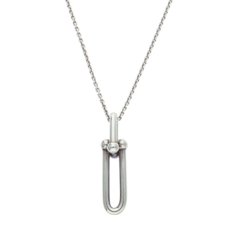 ティファニー HardWear ハードウェア シルバーネックレス メンズ 18inch