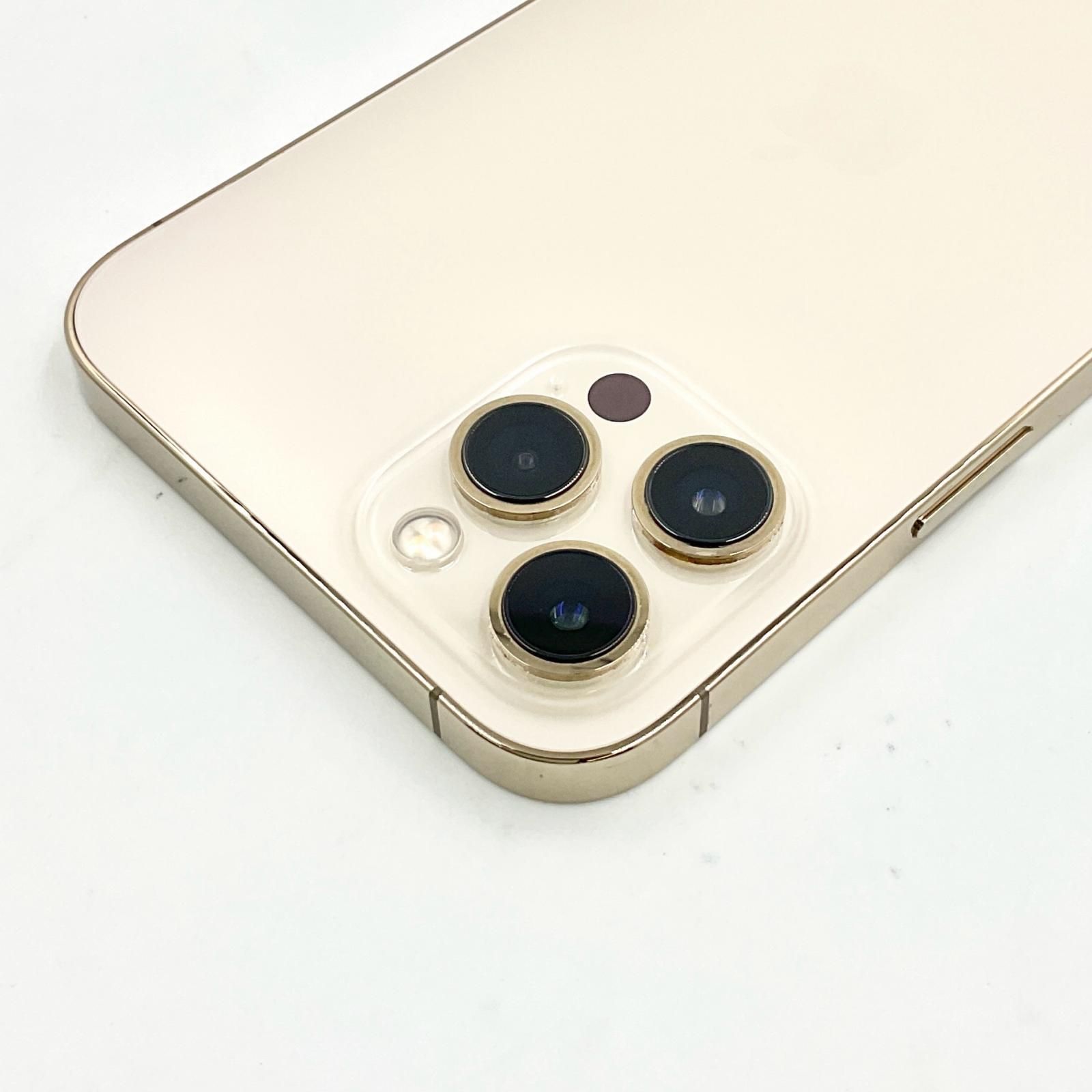 iPhone 12 Pro Max 128GB ゴールド SIMフリー 白ロム 美品 動作