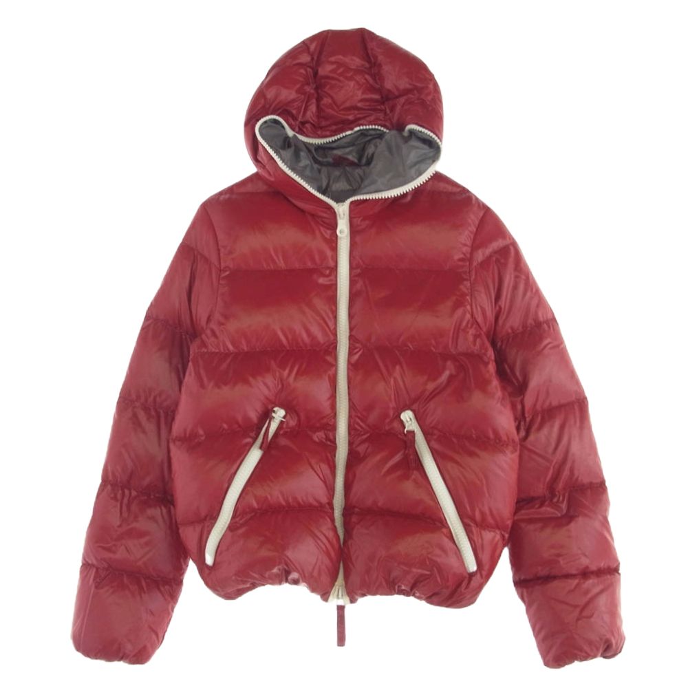 DUVETICA デュベティカ ディオニシオ レッド ダウンジャケット レッド系 46【美品】【中古】
