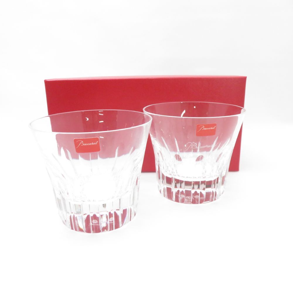 未使用 Baccarat バカラ エトナ タンブラー 2点 ペア ロック