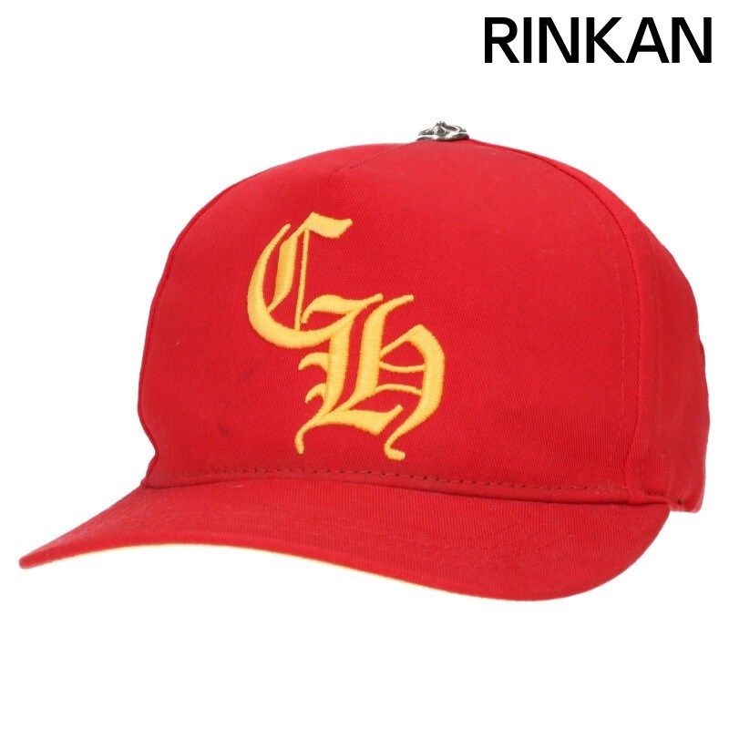 クロムハーツ CH HAT クロスボール付きべースボールキャップ帽子 メンズ ONE SIZE