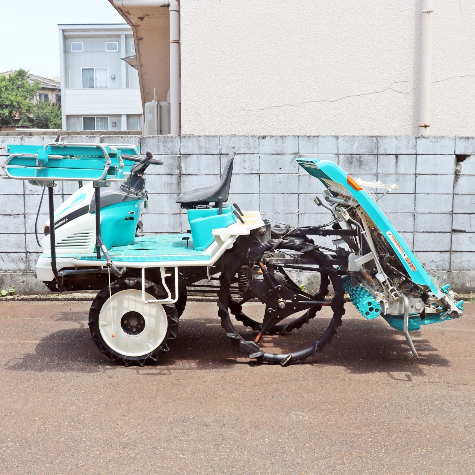 長岡市 クボタ 田植機 5条植え EP55 約248h 動作確認済み ガソリン