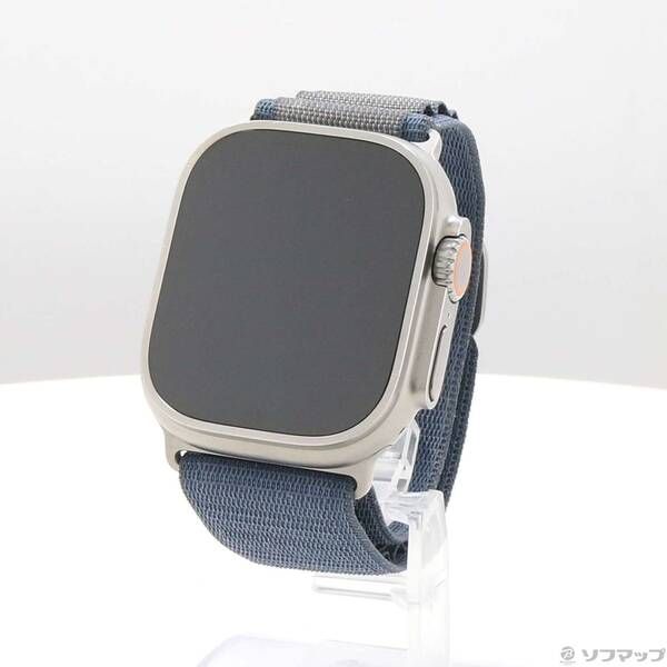 〔 品〕 Apple Watch Ultra 2 GPS Cellular 49mm チタニウムケース ブルーアルパインループ 269