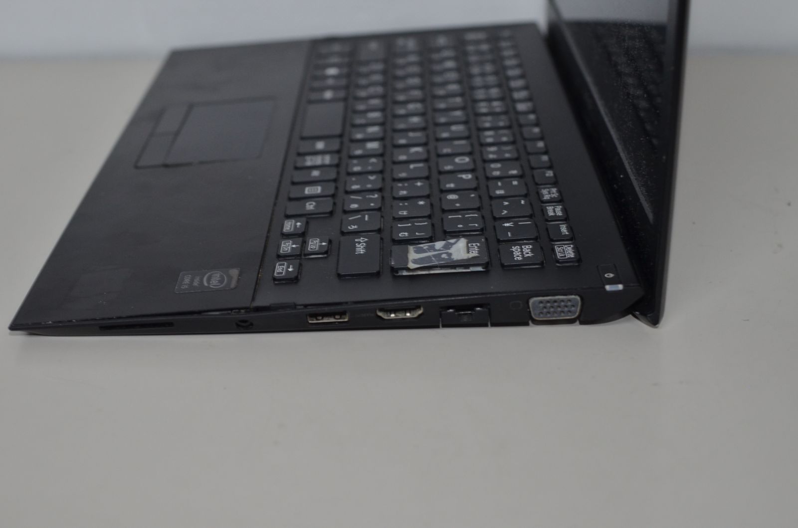 ジャンク品ノートパソコン SONY VJP132C11N core i5-5200U メモリ8GB