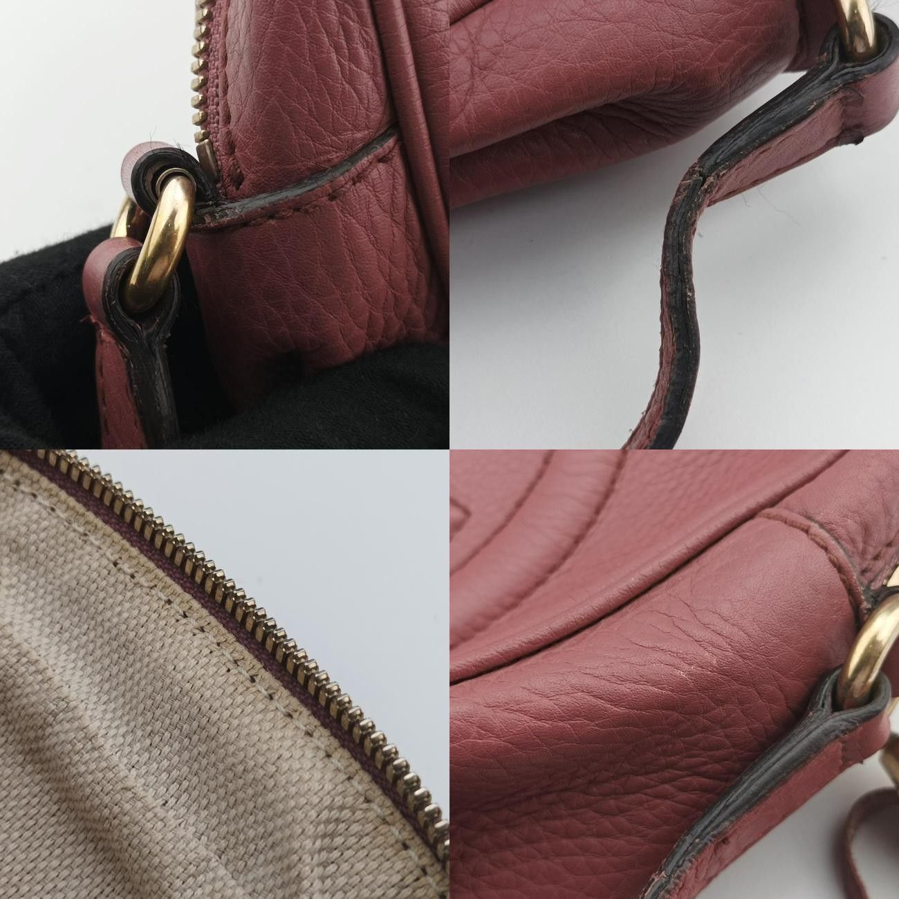 グッチGucciソーホーピンクレザー308364G013235653