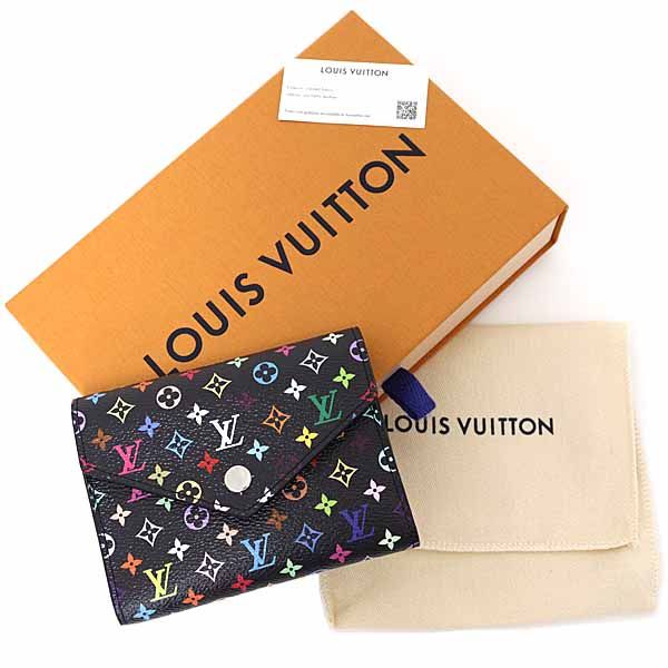LOUIS VUITTON ルイ ヴィトン LV × TM ポルトフォイユ・ヴィクトリーヌ  