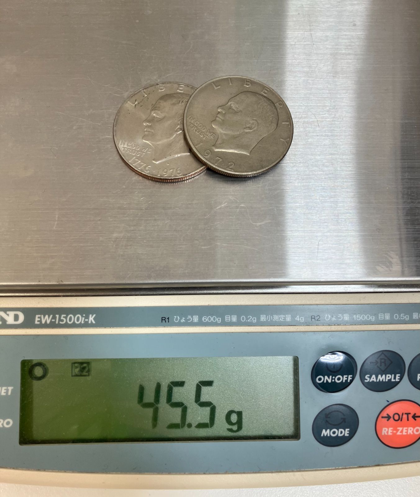 1972年 アイゼンハワー 1ドルコイン アメリカ】1ドルアイゼンハワー