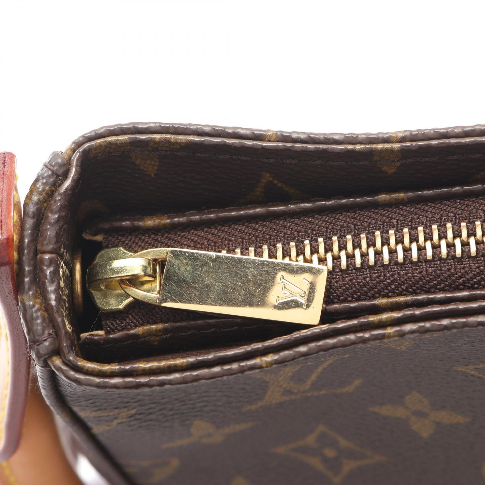 ルイヴィトン LOUIS VUITTON ルーピングMM モノグラム ショルダーバッグ PVC レザー ブラウン M51146 レディース 中古 ルイ・ヴィトン LOUIS VUITTON ルーピングMM ショルダーバッグ バッグ