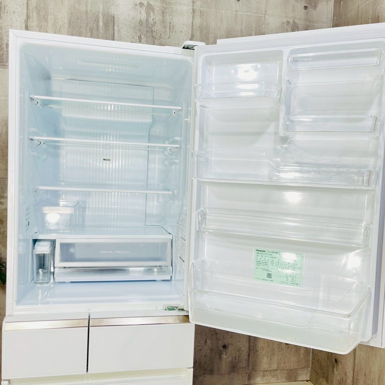 5ドア冷蔵庫 406L