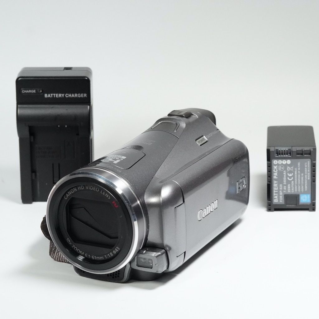 安い超激安canon HDビデオカメラIVIS HF R70D キャリーバッグ付 ビデオカメラ