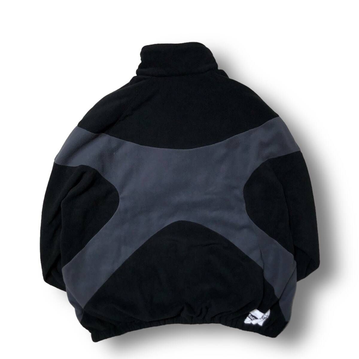 FACETASM デザインフリースジャケット ブラック サイズ4 CSW-SW-M05 