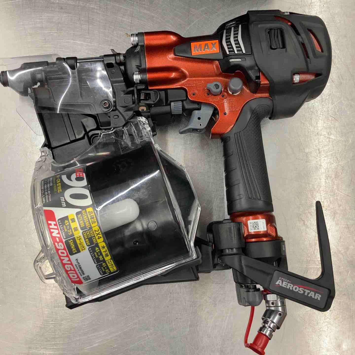 高圧エア釘打ち機 HN-90N6