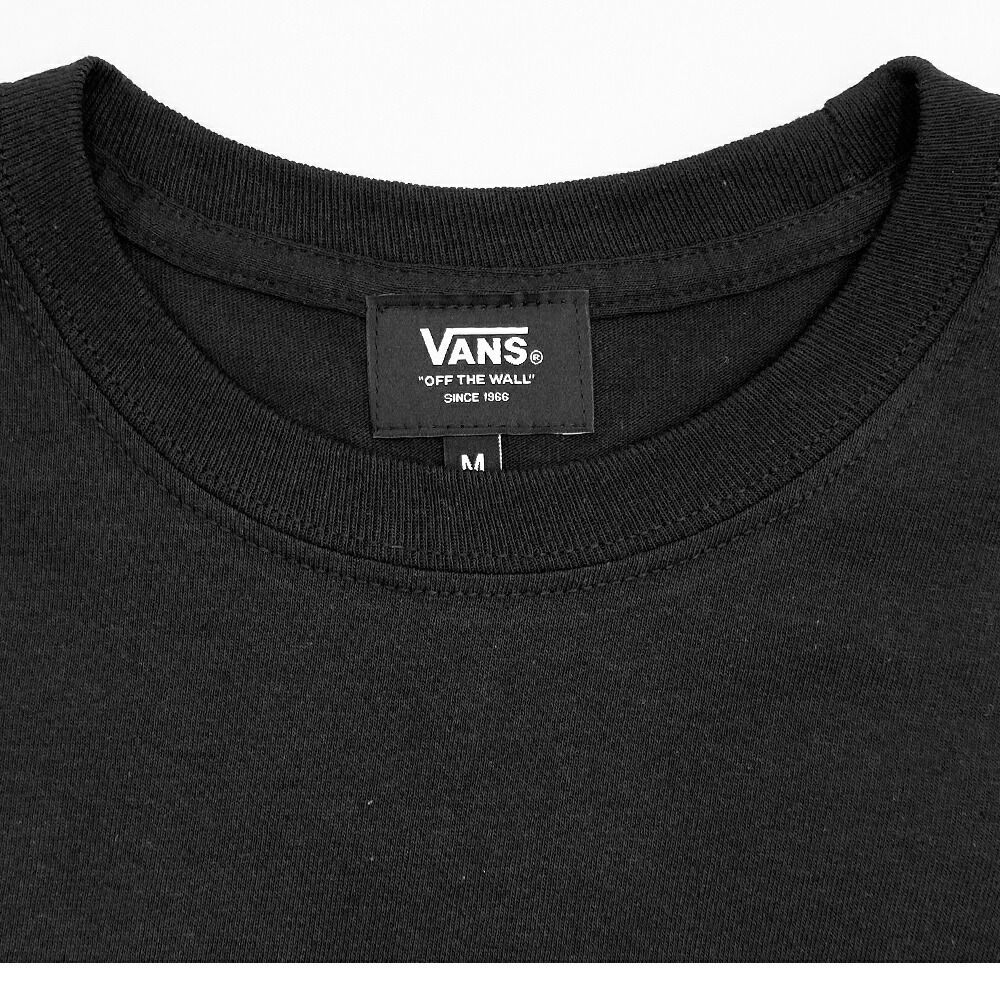 VANS ロンt 長袖 Tシャツ トップス 丸首 ヴァンズ バンズ ブランド メンズ レディース フロントバックプリント ロングスリーブ  122R1021500 M Calssic OTW L TEE