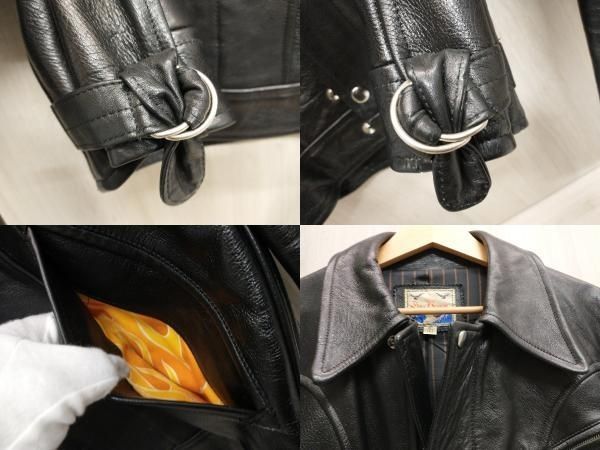ドライボーンズ Dry Bones レザージャケット　テーラード　レザー Dry Bones ドライボーンズ レザージャケット カーコート