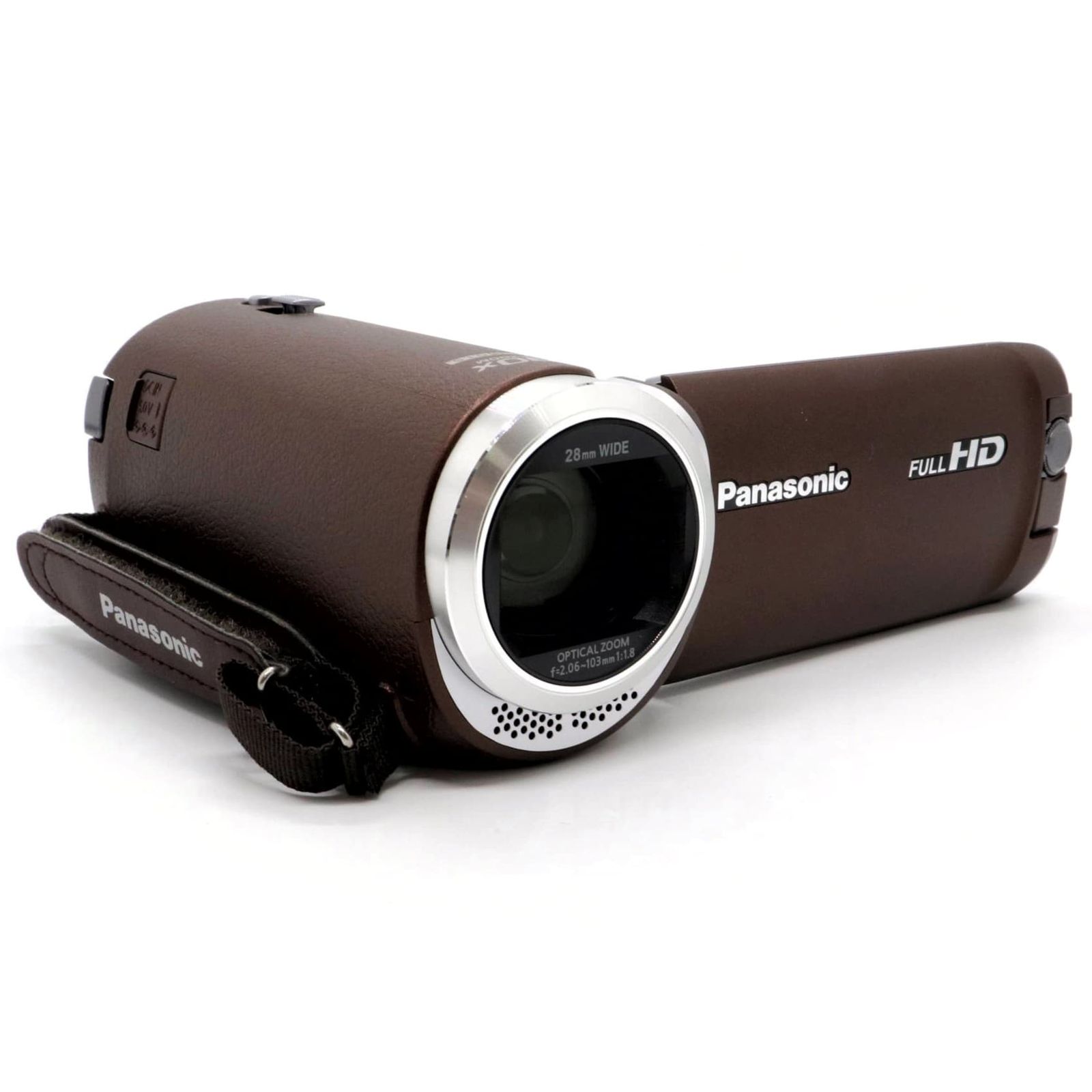 訳あり 極上美品》 ビデオカメラ Panasonic HC-W590M-T ブラウン 