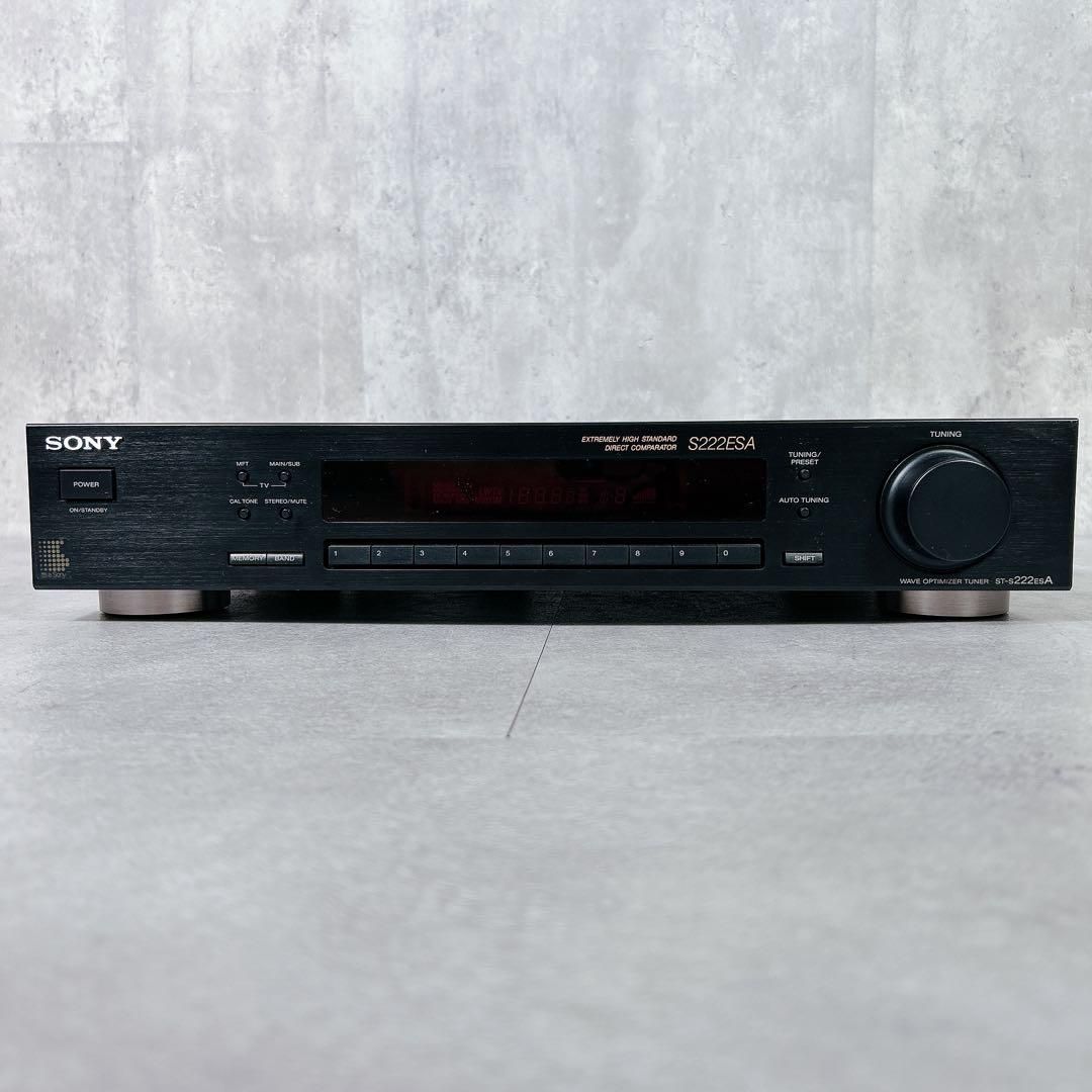 X870 SONY ST-S222ESA AM FM チューナー VHF UHF - メルカリ