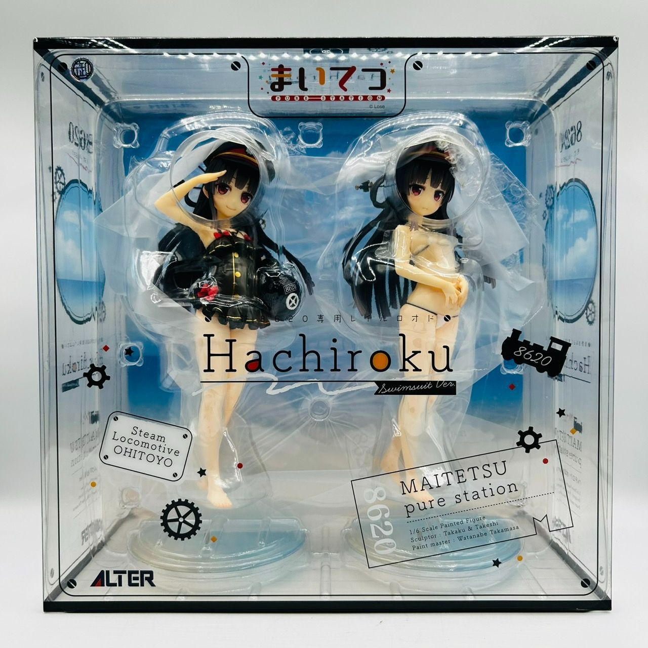 アルター まいてつ Pure station ハチロク 1/6 スケール 水着 Ver. フィギュア / ALTER Hachiroku - メルカリ