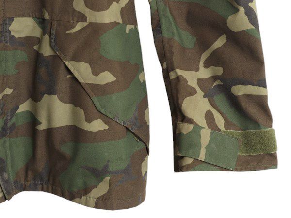 90s 92年製 米軍実物 US ARMY ECWCS ゴアテックス ウッドランドカモ 迷彩 ミリタリー ジャケット LARGE REGULAR / 1st GEN パーカー マンパ 90s 米軍 U.S.ARMY ECWCS GEN1 ウッドランドカモ GORE-TEX