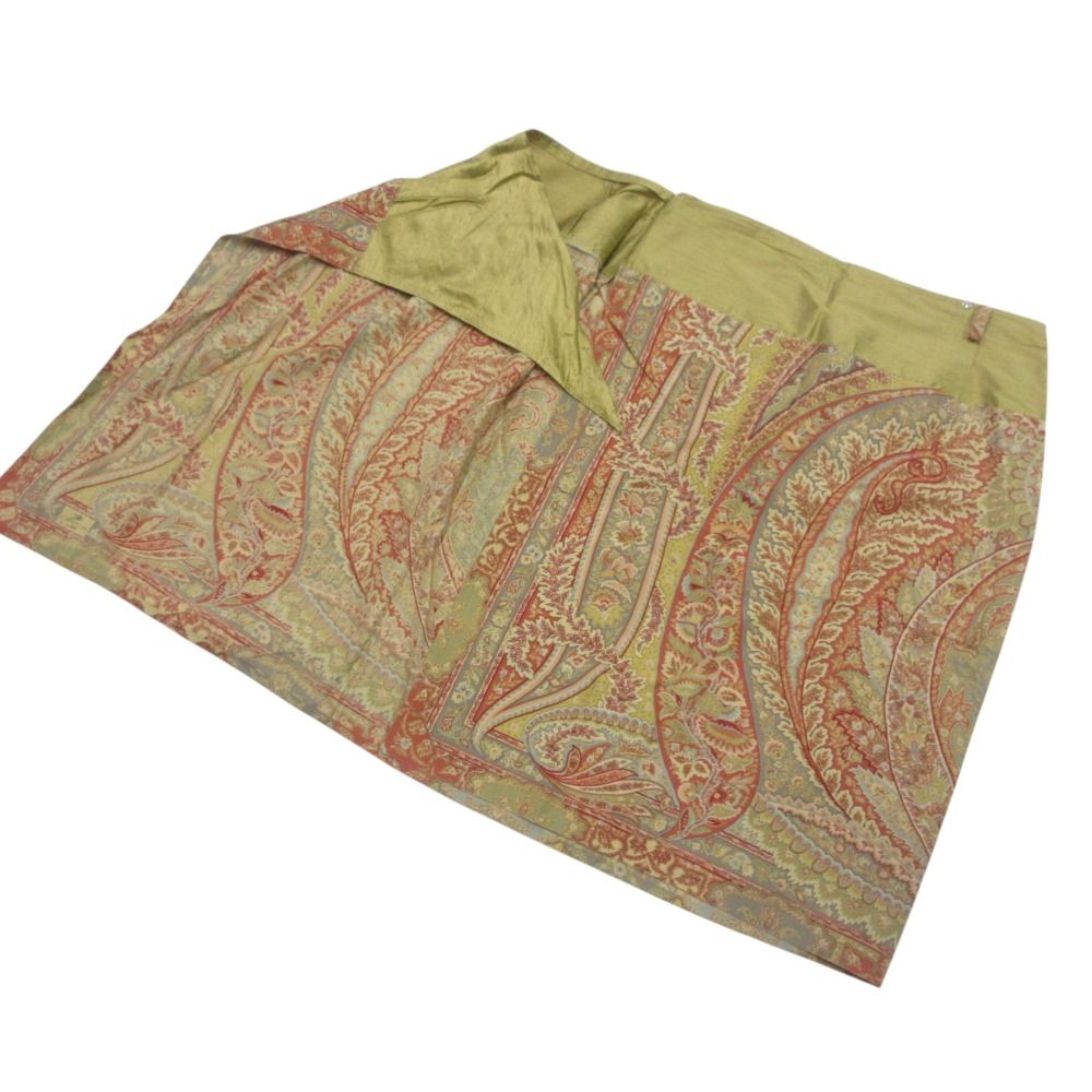 ETRO エトロ 巻きスカート ラップスカート ペイズリー サイズ40 エトロ ETRO】ロング巻きスカート size40 - メルカリ