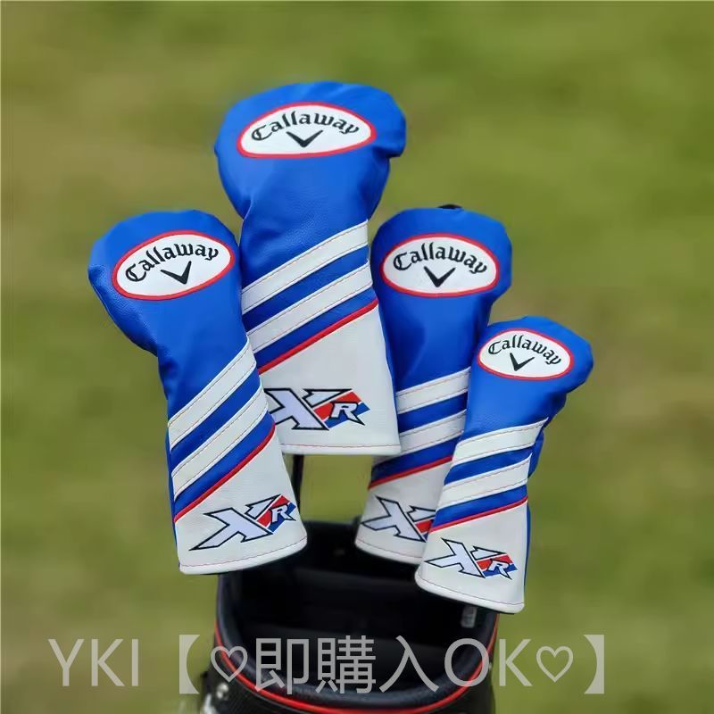 Callaway ゴルフクラブカバーゴルフ ヘッド カバー 4点セット