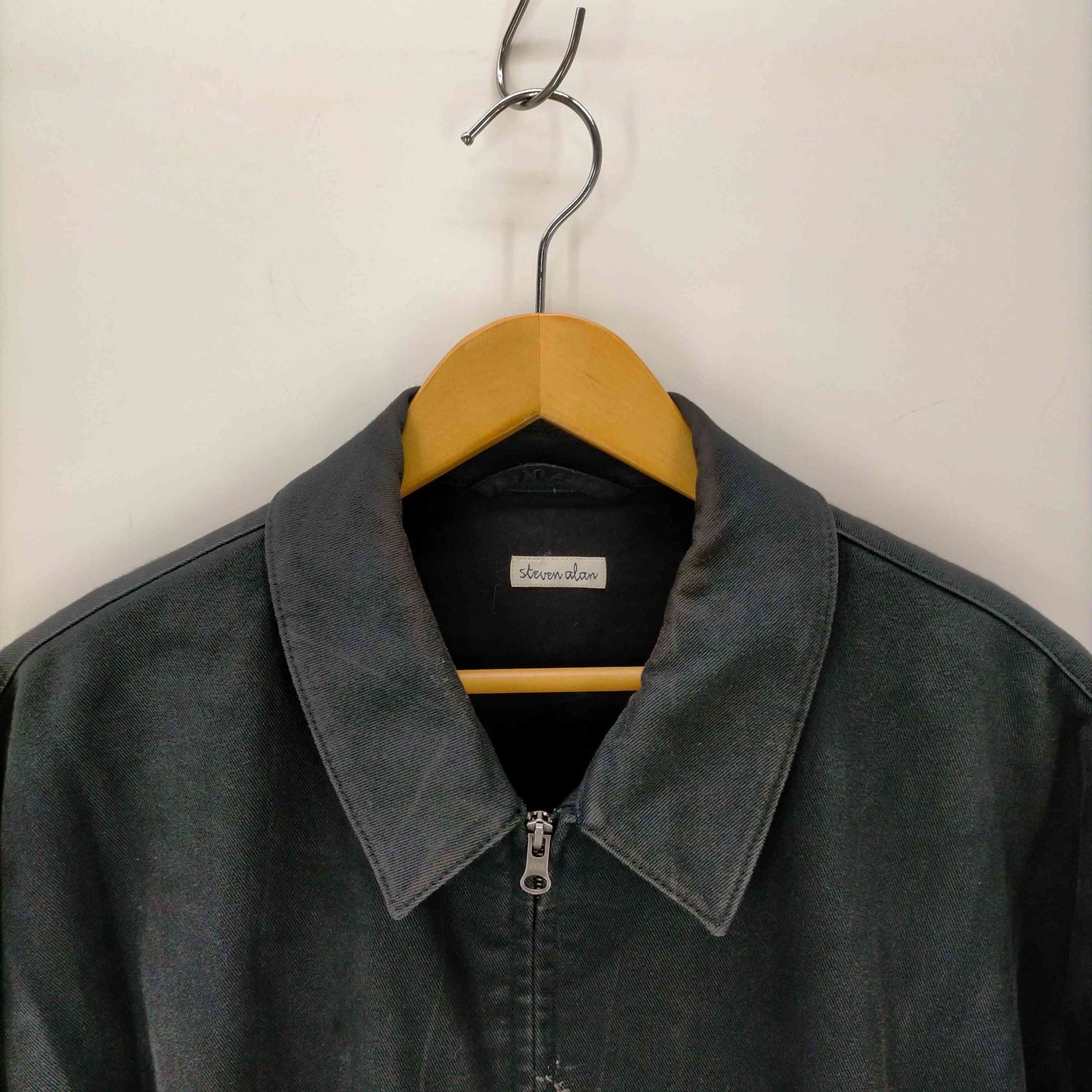 スティーブンアラン Steven Alan BRSH CTN ZIP BLOUSON メンズ JPN：L 