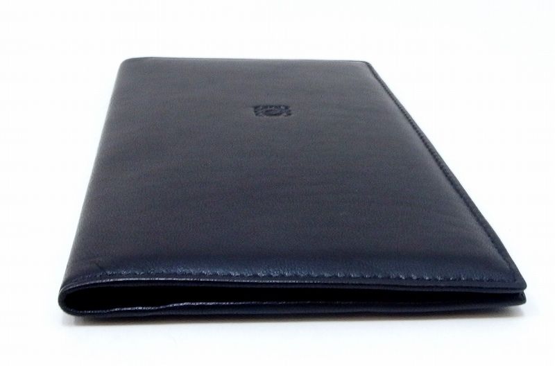 216136】LOEWE ロエベ アナグラム ナッパレザー 札入れ 長財布