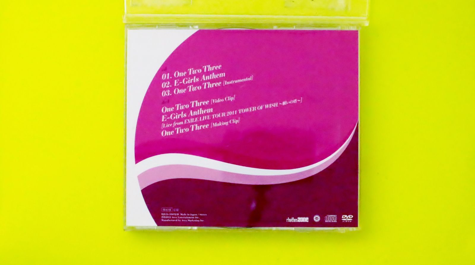 国内盤CD☆イー・ガールズ/E-girls□ One Two Three □4988064590933