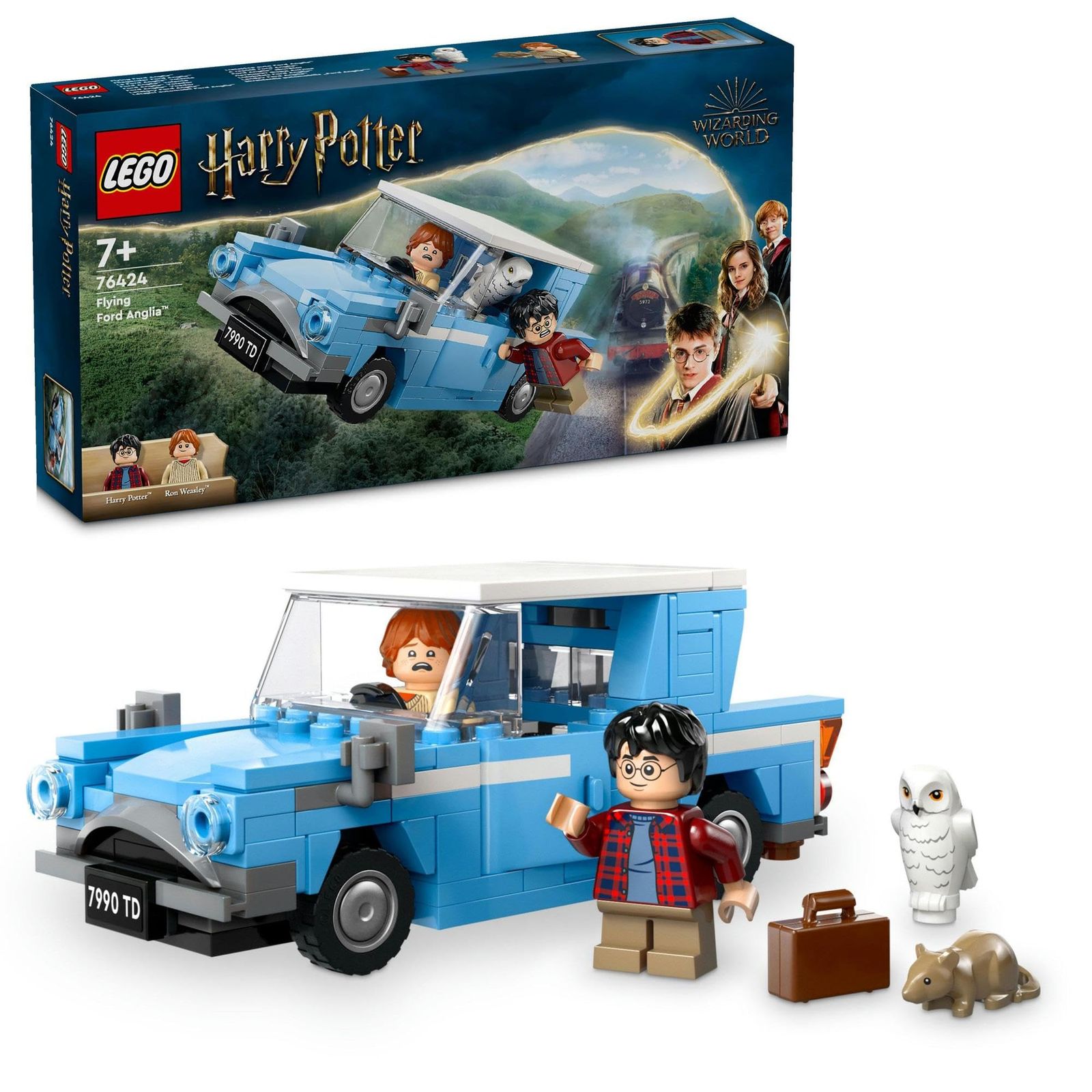 レゴ(LEGO) ハリー・ポッター 空飛ぶフォード・アングリア おもちゃ 玩具 プレゼント ブロック 男の子 女の子 子供 6歳 7歳 8歳 9歳 小学生 車 プラモデル 76424 [空飛ぶフォード アングリア]