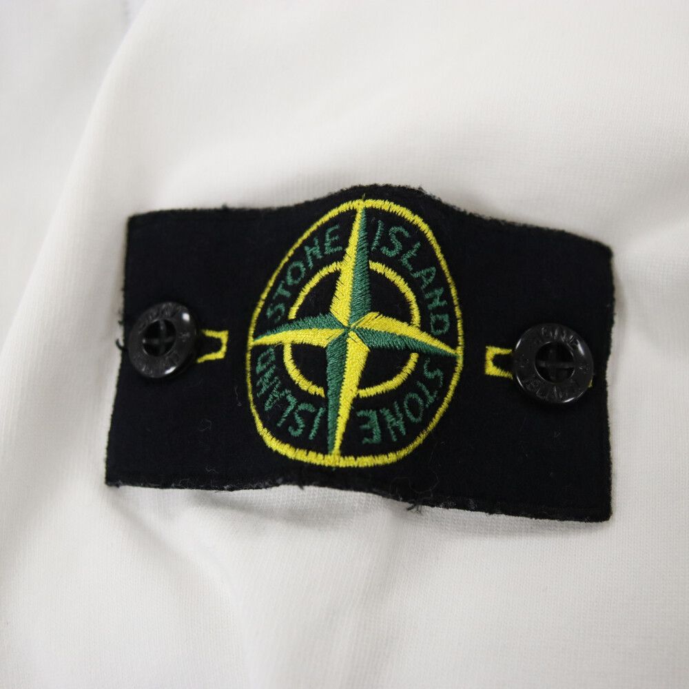 STONE ISLAND (ストーンアイランド) 袖パッチジップアップパーカー