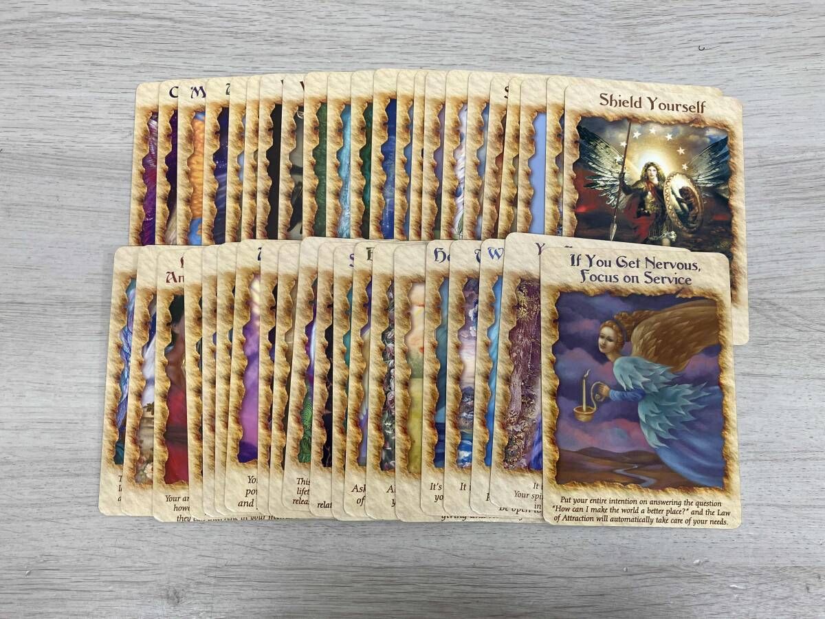 エンジェルセラピーオラクルカード【シュリンク付き、新品未使用】 現状品 エンジェルセラピーオラクルカード DOREEN VIRTUE Angel