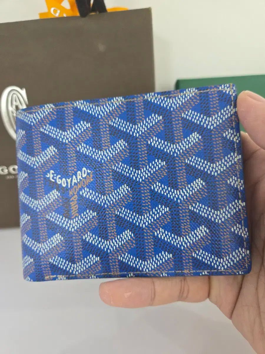 OS Goyard(ゴヤール) ゴヤール ヴィクトワール 二つ折り財布 ブラック