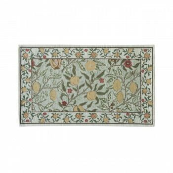 川島織物セルコン Morris Design Studio フルーツ マット 約45×75cm FH1706A G グリーン