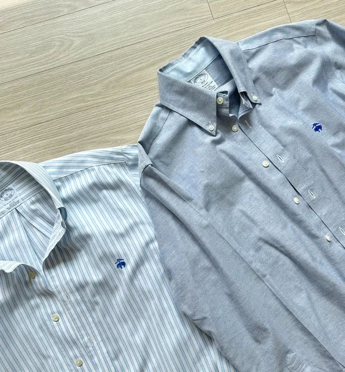 【雷市場（ポンジャン）商品韓国直送】Brooks Brothers(ブルックス・ブラザーズ) ノンアイロン シャツ S
